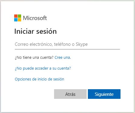 iniciar sesión microsoft 365.